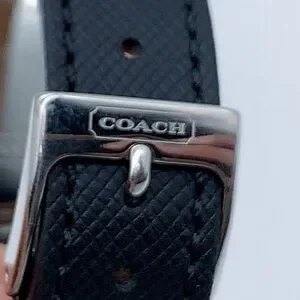 Coach Rhinestone Watch Coach | Accessories | Coach Rhinestones Quartz Silver And Black Womens ...